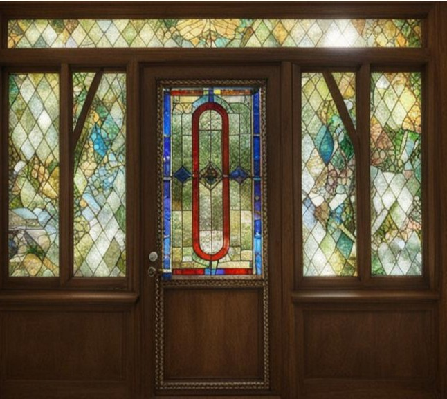Двери как арт-объекты: витражи, роспись и художественное стекло для уникального интерьера