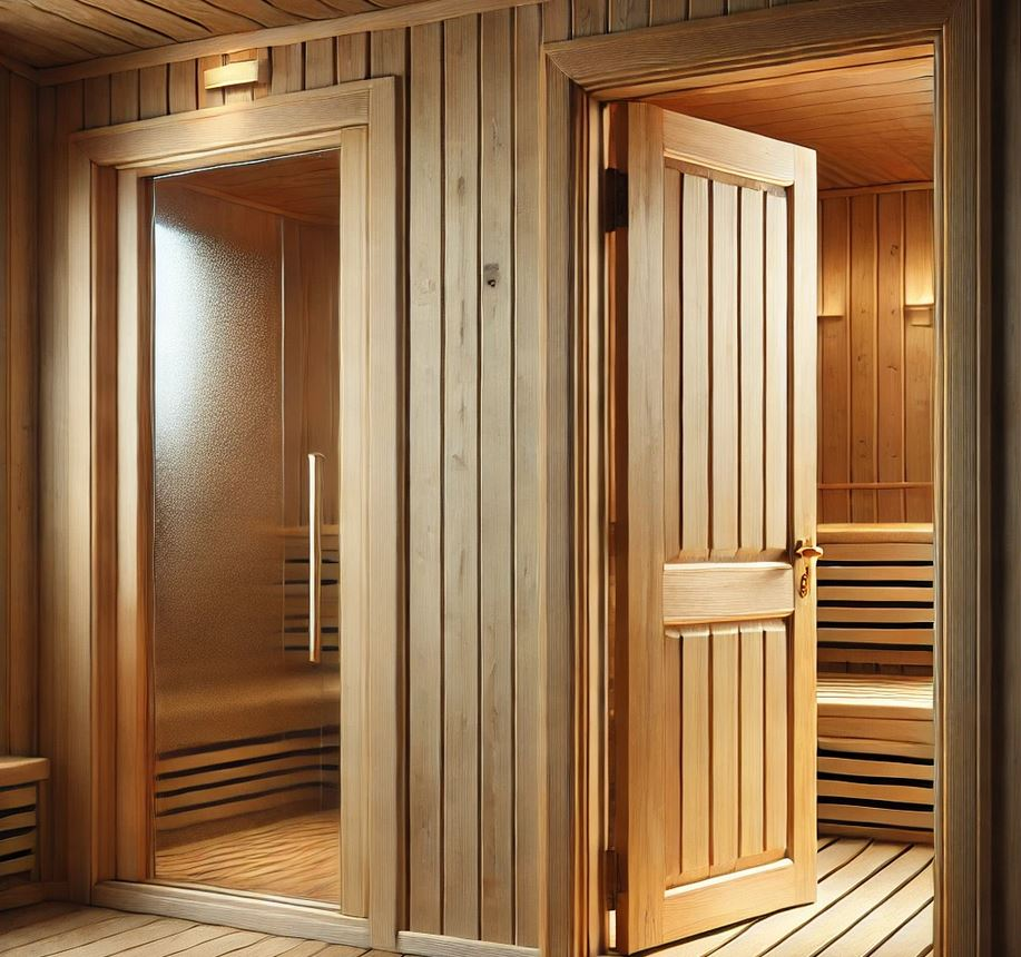 Уход за банными и саунными дверями: защита от пара, высокой температуры и влажности